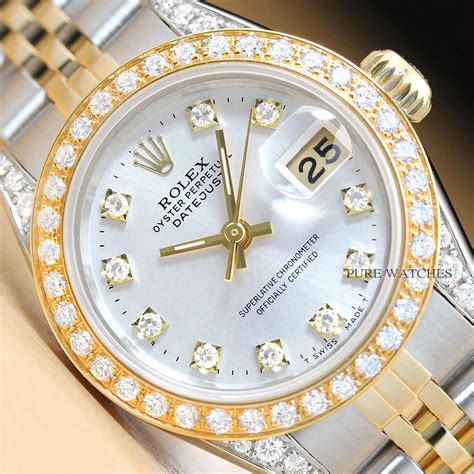 rolex factory diamond bezel|authentic rolex diamond bezels.